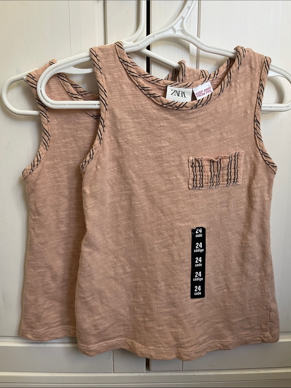 (2) Zara Tanks 18-24M